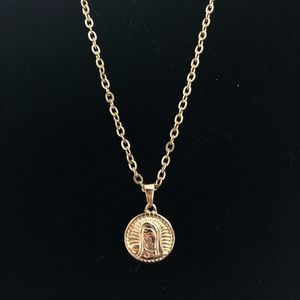 Virgin Mary Stainless Steel Pendant with Chain